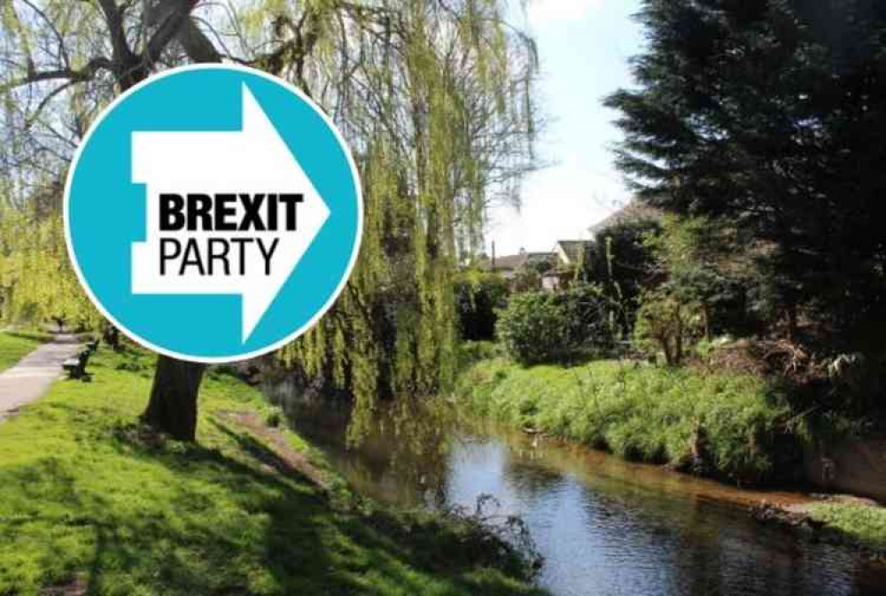 Logo courtesy of the Brexit Party.