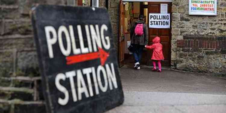 Stock image of a UK polling station. Image courtesy of Parliament.UK.
