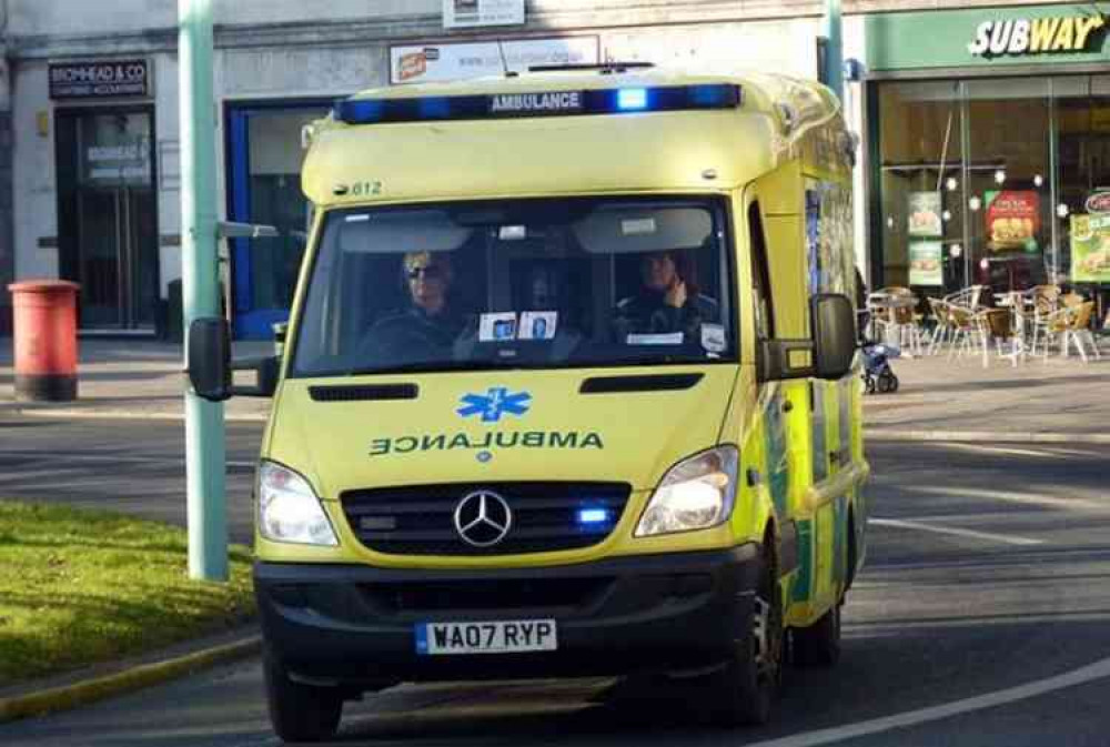 A stock image of a South Western Ambulance Service Trust ambulance. Picture courtesy of Graham Richardson.