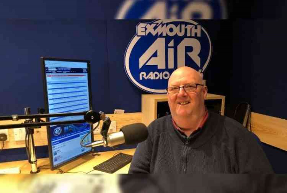 Andy Green Station Manager and Founder in the station's new studio.