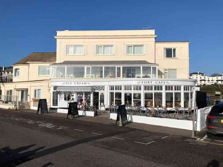 Sidmouth's Fort Restaurant and Cafe.