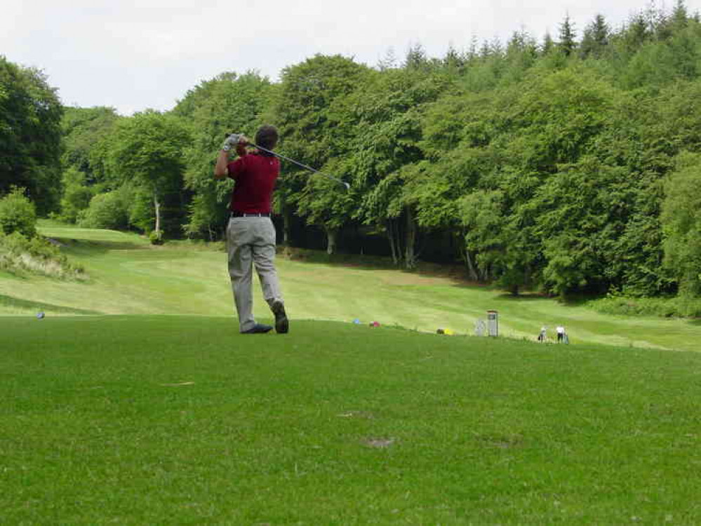 The 9th tee at Sidmouth Golf Club. Image courtesy of SGC.