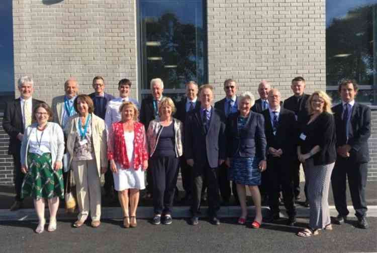 Some of the Independent Group in charge of East Devon District Council. Image credit: Daniel Clark