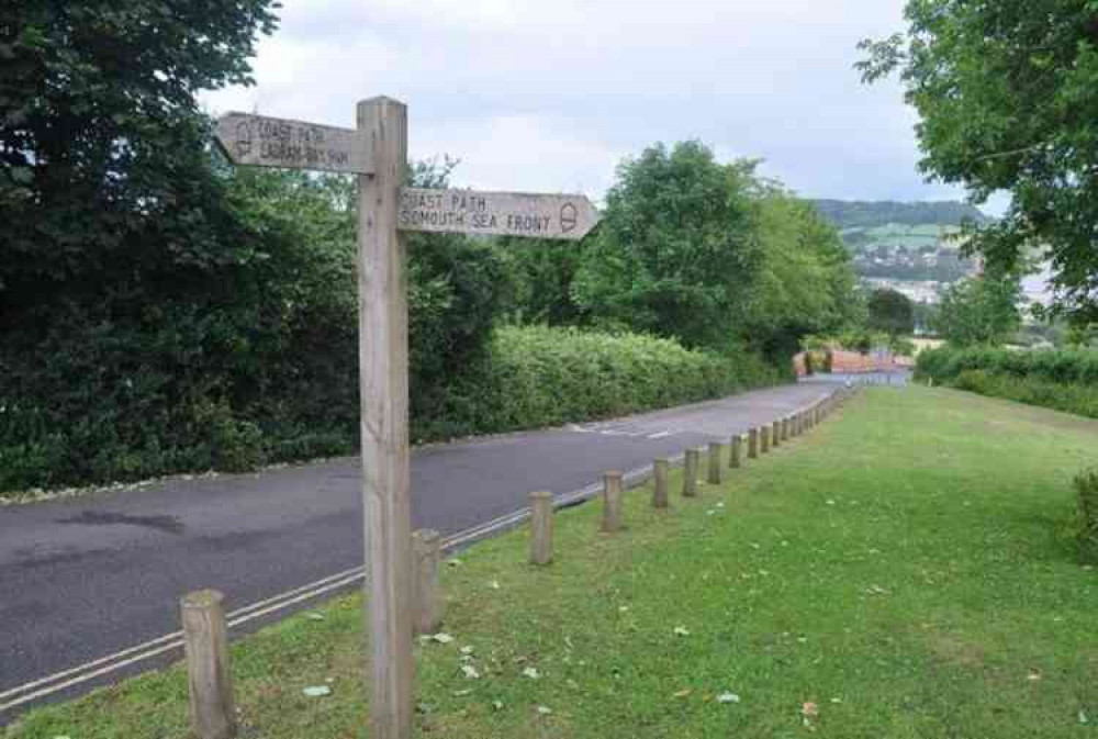 Peak Hill in Sidmouth