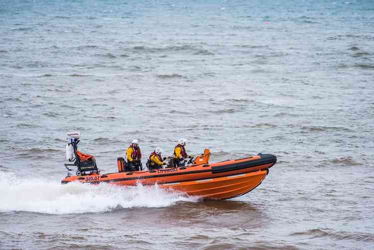 Sidmouth Lifeboat. Image courtesy of Sidmouth Lifeboat.