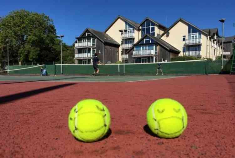 Sidmouth tennis courts. Image credit: Martin Dawes