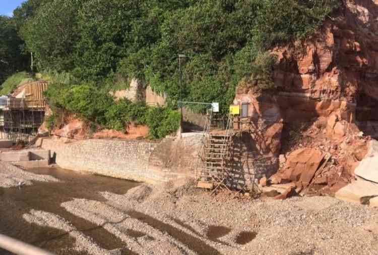 The old Alma Bridge has been removed. Image credit: Daniel Clark