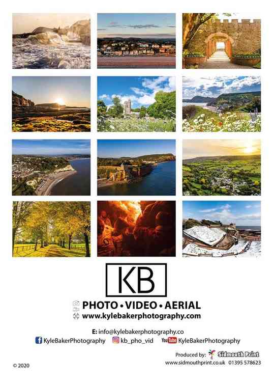 This is the fourth calendar published by Kyle. Pictures courtesy of Kyle Baker Photography.