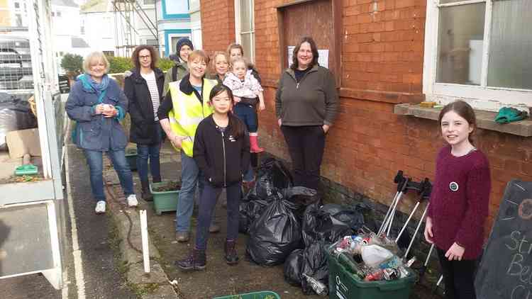 Sidmouth's Plastic Warriors.