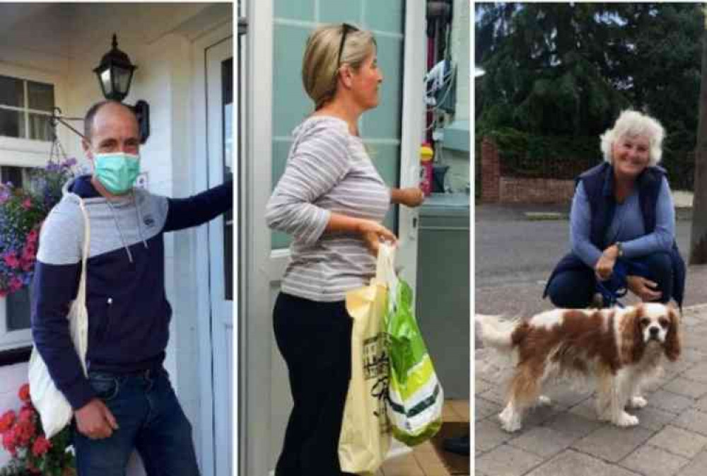 Pictured (L-R): SVH Volunteers Stuart Coles, Jane Pearce and Gill Stennett