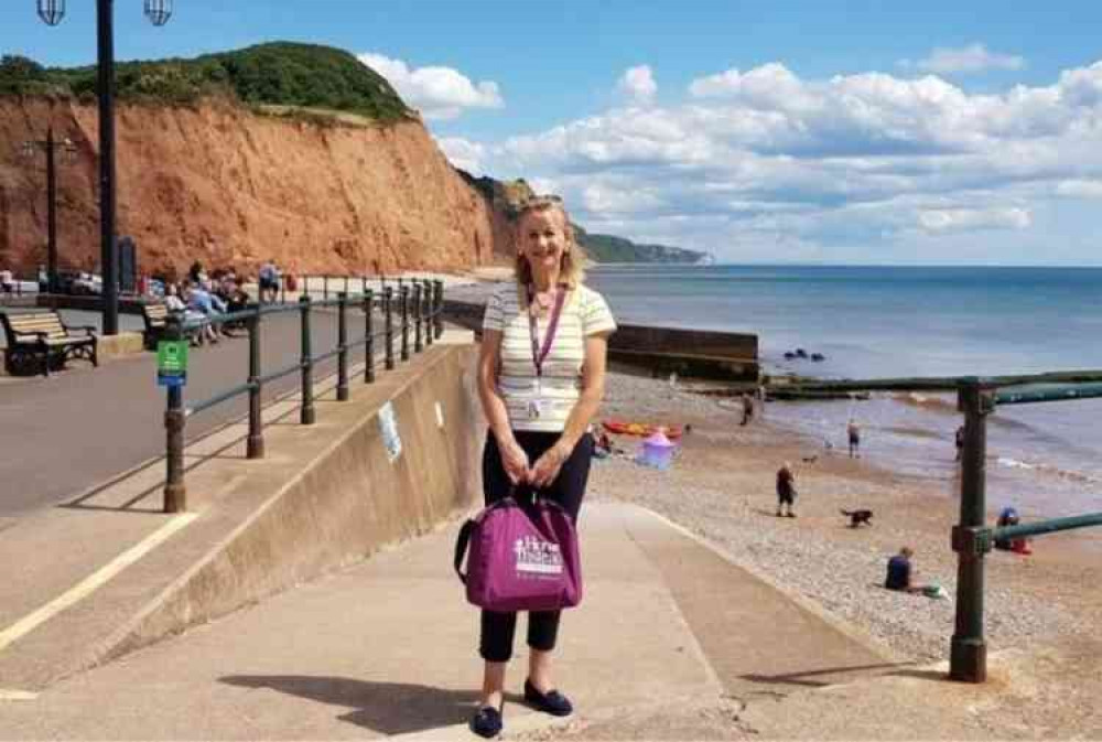 Home Instead care giver Miranda in Sidmouth.