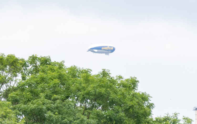 Goodyear Blimps have decorated the skies since 1925 (Image: Jack Fifield)