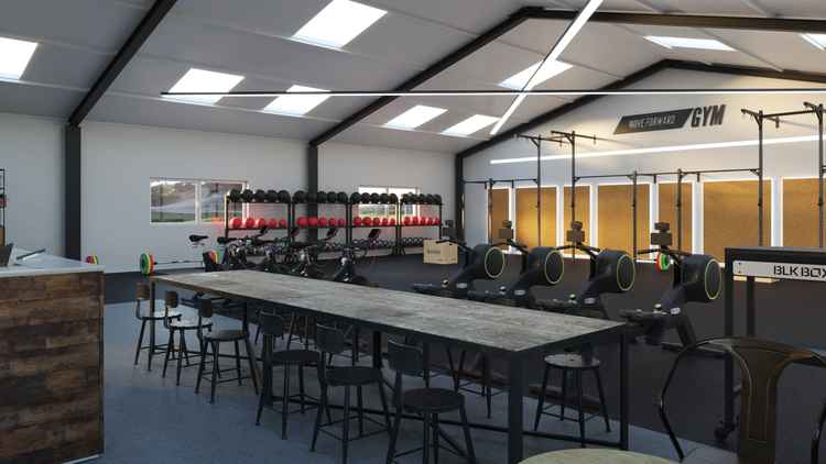 CGI images of the new gym. Pictures courtesy of Move Forward Gym.