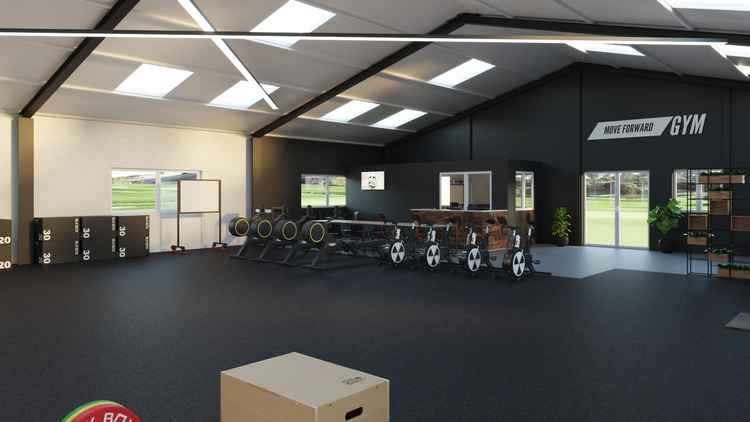 CGI images of the new gym. Pictures courtesy of Move Forward Gym.