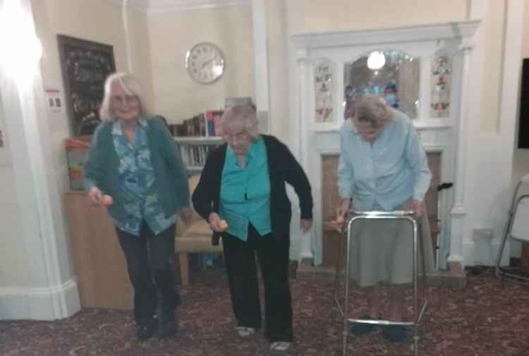 Fun activities for the residents