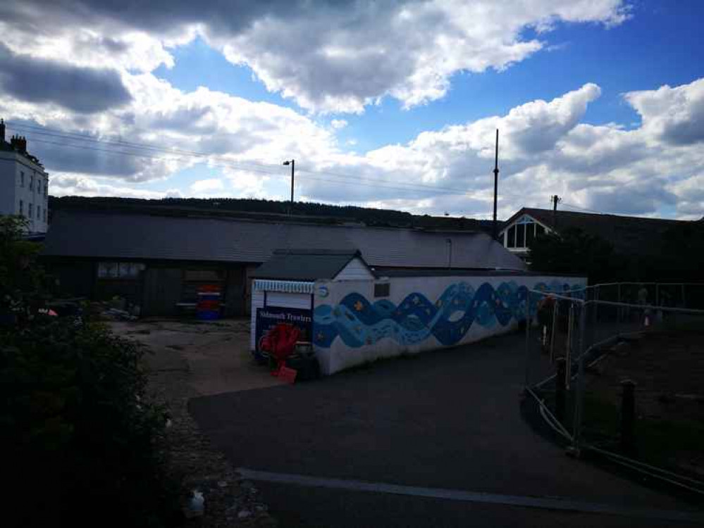 The Fishermen's Yard near the Ham, where the shed is located