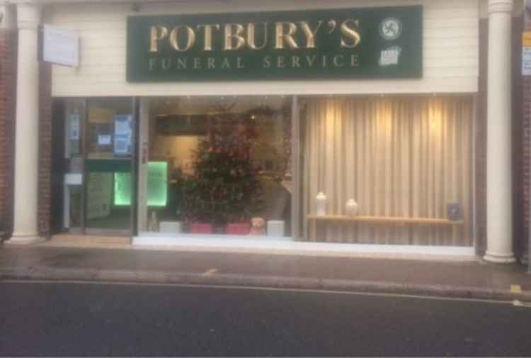 Potburys in HIgh Street, Sidmouth