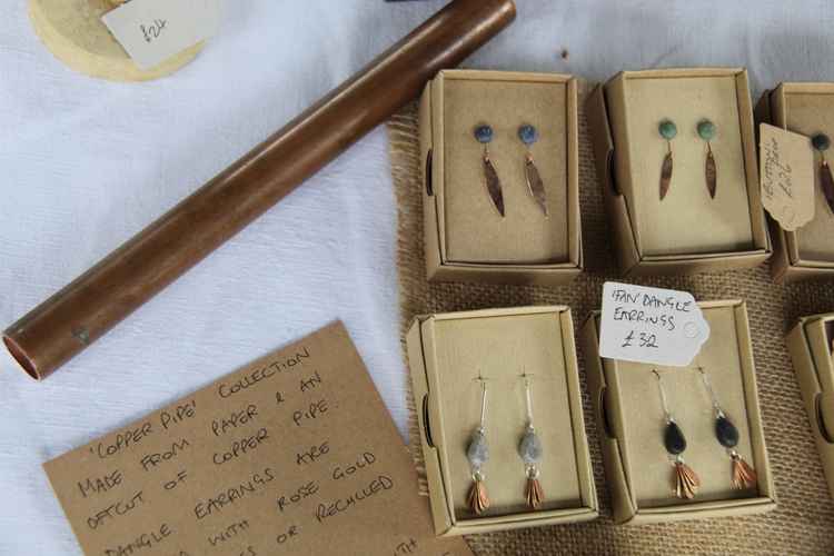 Paper Rose Crafts founder Emily Banks uses recycled paper, copper and cork to create beautiful, unique items of jewellery