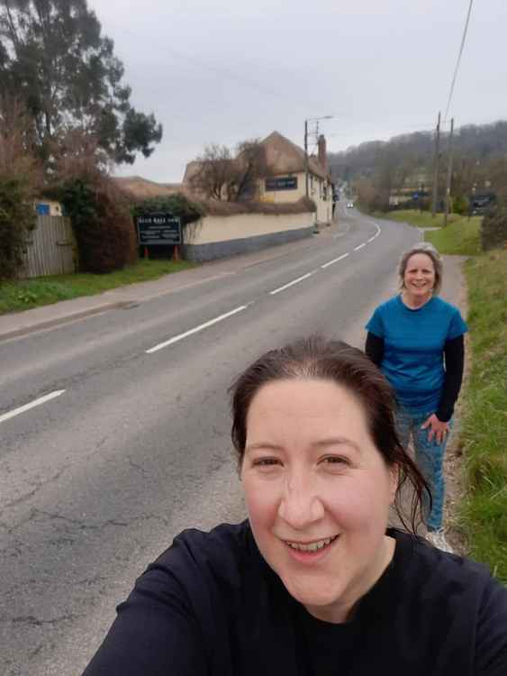 Beccy Johnson and Tracy Scannell on the driest of pub crawls