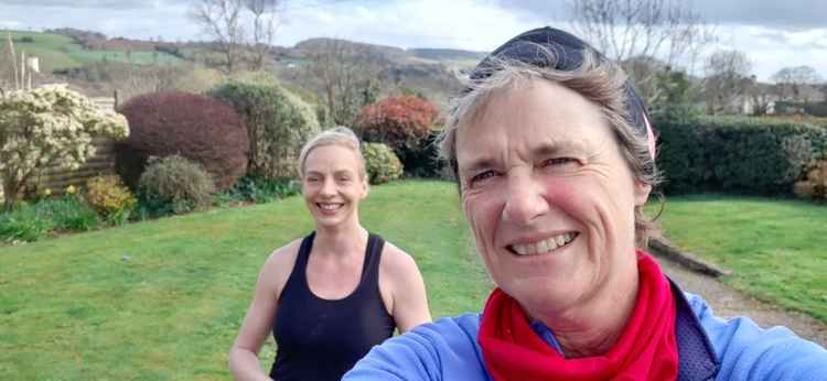 Jo Earlam and Leeann Thomson take on the Tipton 10k