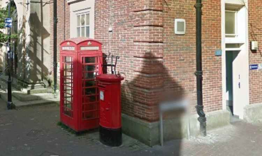 One of the phone boxes in Market Place that could be removed, or put to another use.