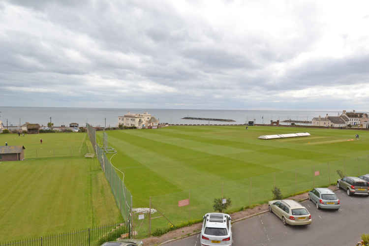 The stunning view from the top-floor flat