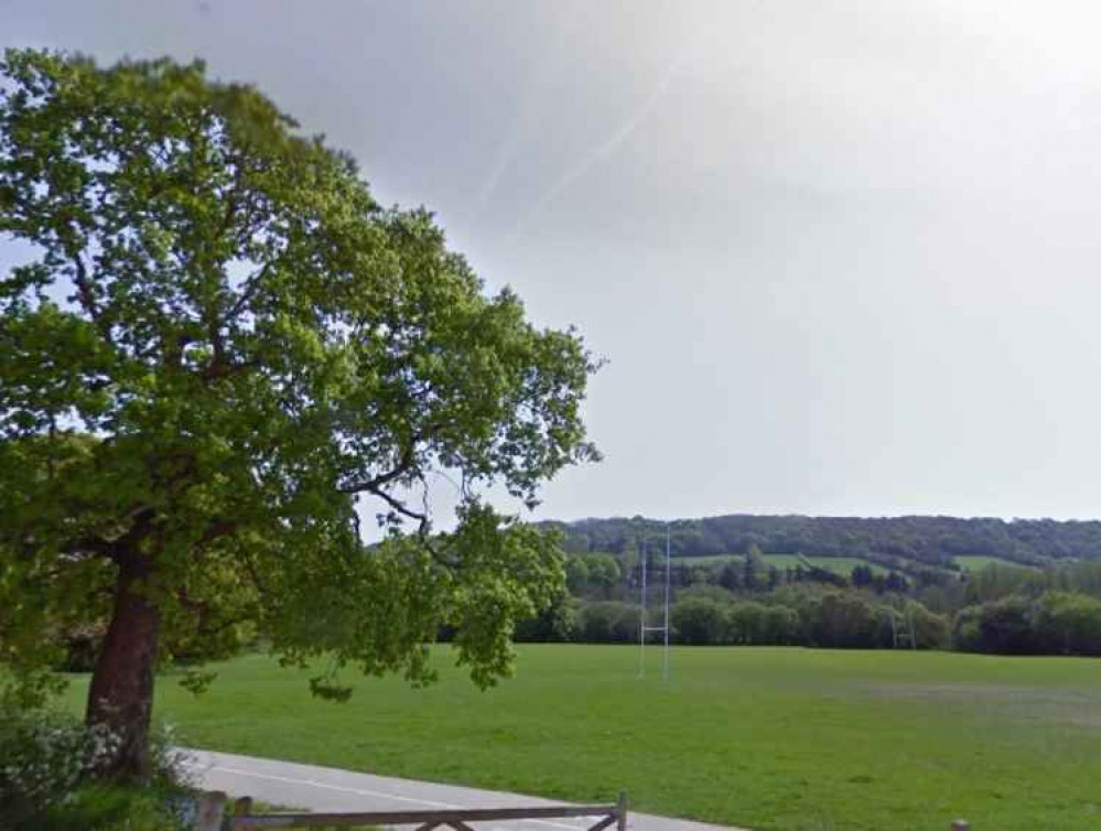 Sidford Rugby Training Pitches. Picture: Google Maps