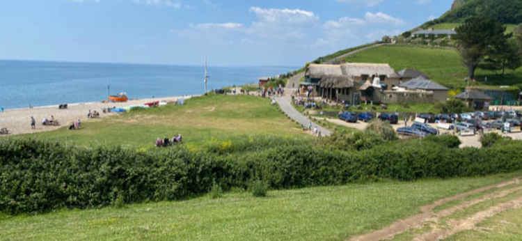 Branscombe: Sea Shanty from the lower part of East Cliff