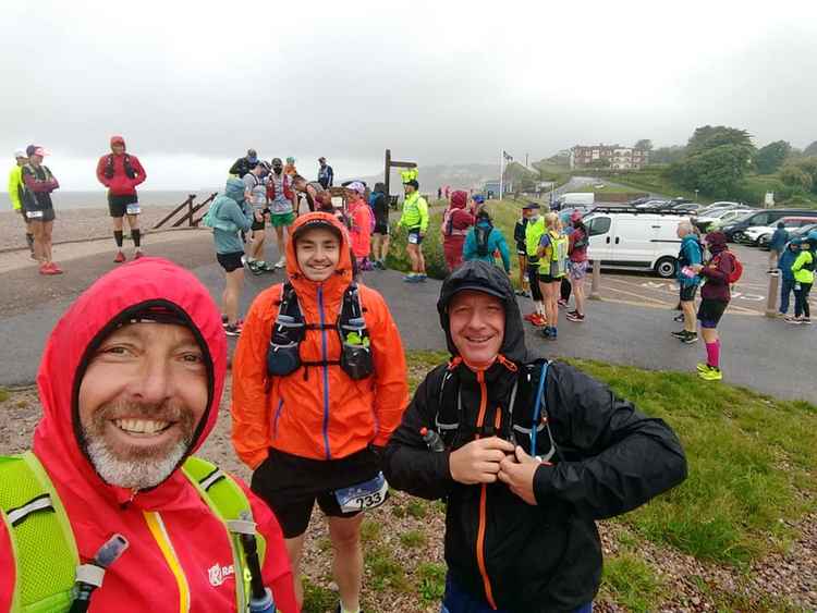 A wet start for the Ultra Marathon runners
