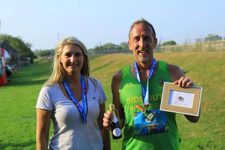 Mighty Green Antony  receiving his second place award  Photo credit Rob Hannan