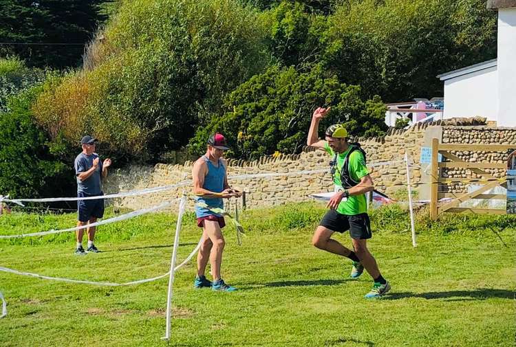 Sprint finish for Niall Hawkins