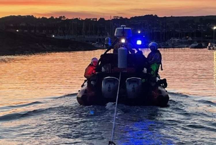 Sidmouth Lifeboat in action. Picture: Greg Davies