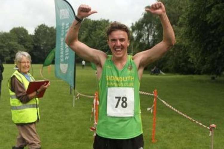 Mighty Green Virgin London Marathon runner Toby Garrick