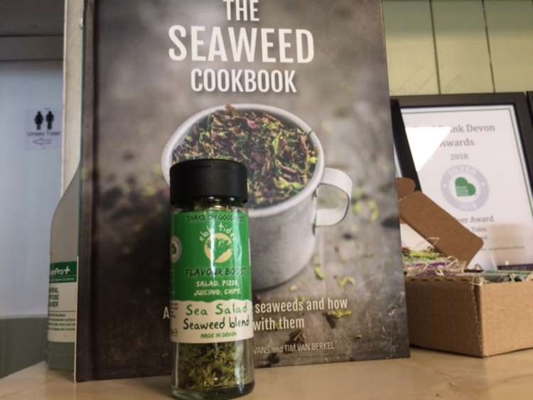 The award-winning Sea Salad seaweed sprinkles blend