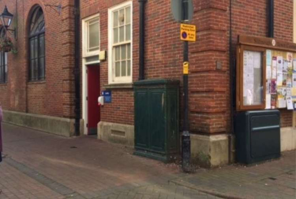 The Market Place toilets in Sidmouth town centre: they could be closed by EDDC