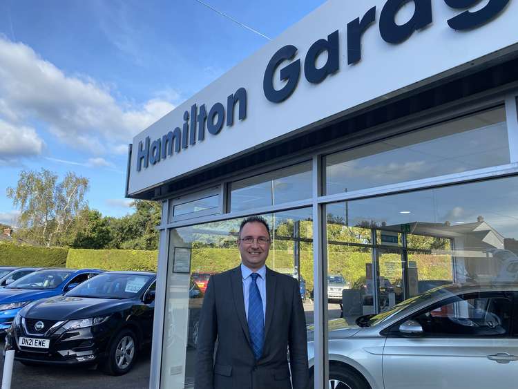 Hamilton Garage's General Manager Terry Jennings