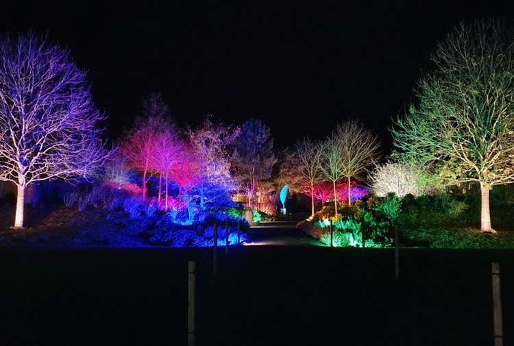 Impression of the planned illuminations. Credit: Connaught@Christmas