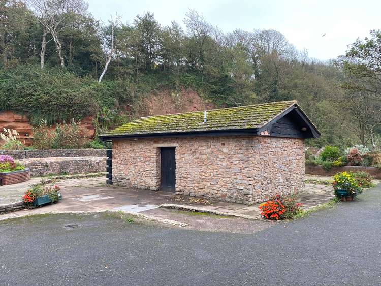 The Ham Utility Building, located at the northern end of the Ham on Riverside Road. Credit: Sidmouth Town Council