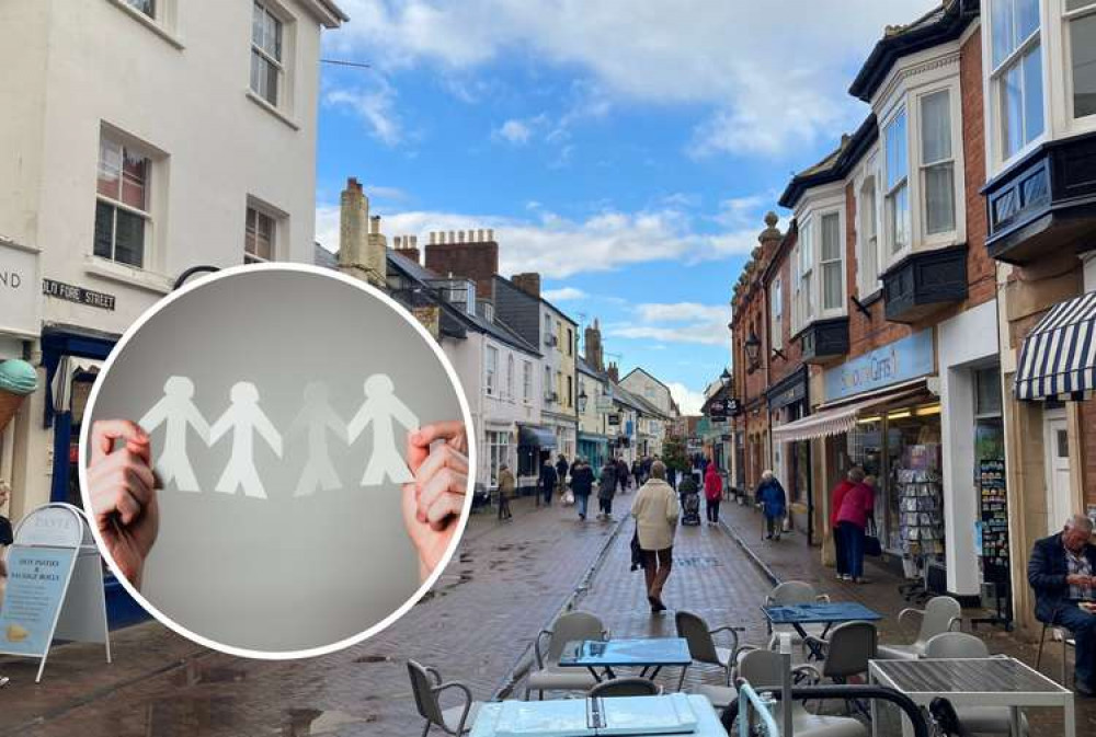 Sidmouth town centre (Nub News, Will Goddard)