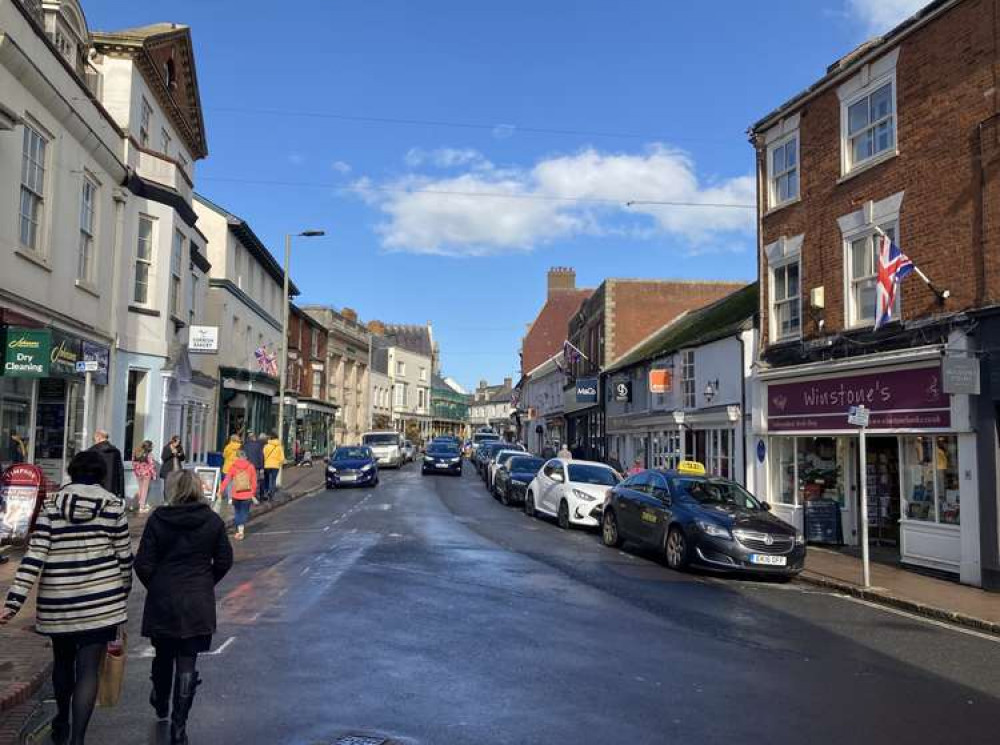 Sidmouth town centre (Nub News, Will Goddard)