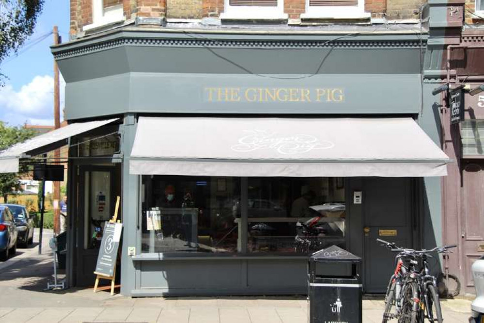 The Ginger Pig has eight butchers shops including this one in Clapham on Abbeville Road