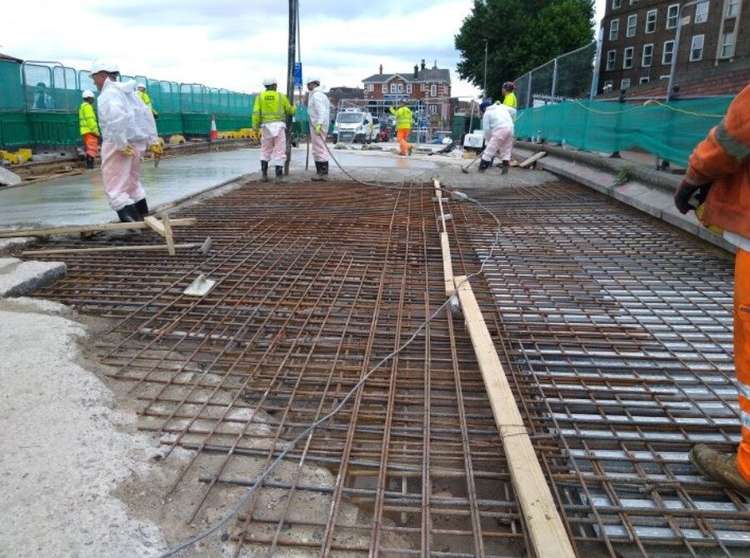 A few smaller foot way works are still under way but these should be completed soon, say Wandsworth Council (Image: James Mayer)
