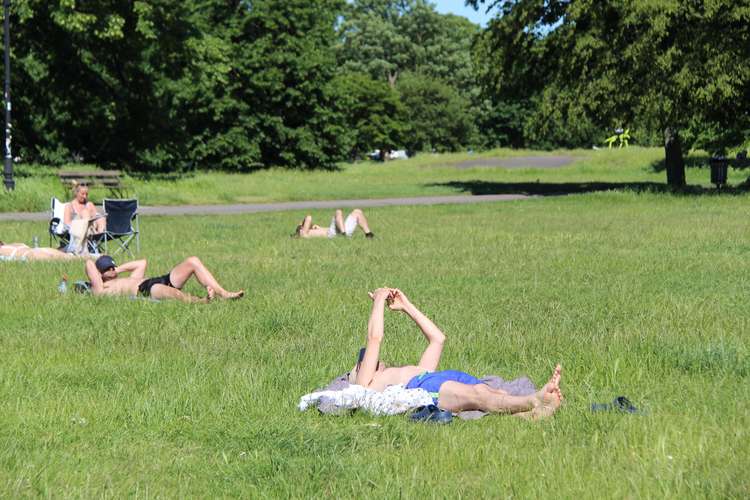 It might be September but Clapham is clinging onto summer (Image: Issy Millett)