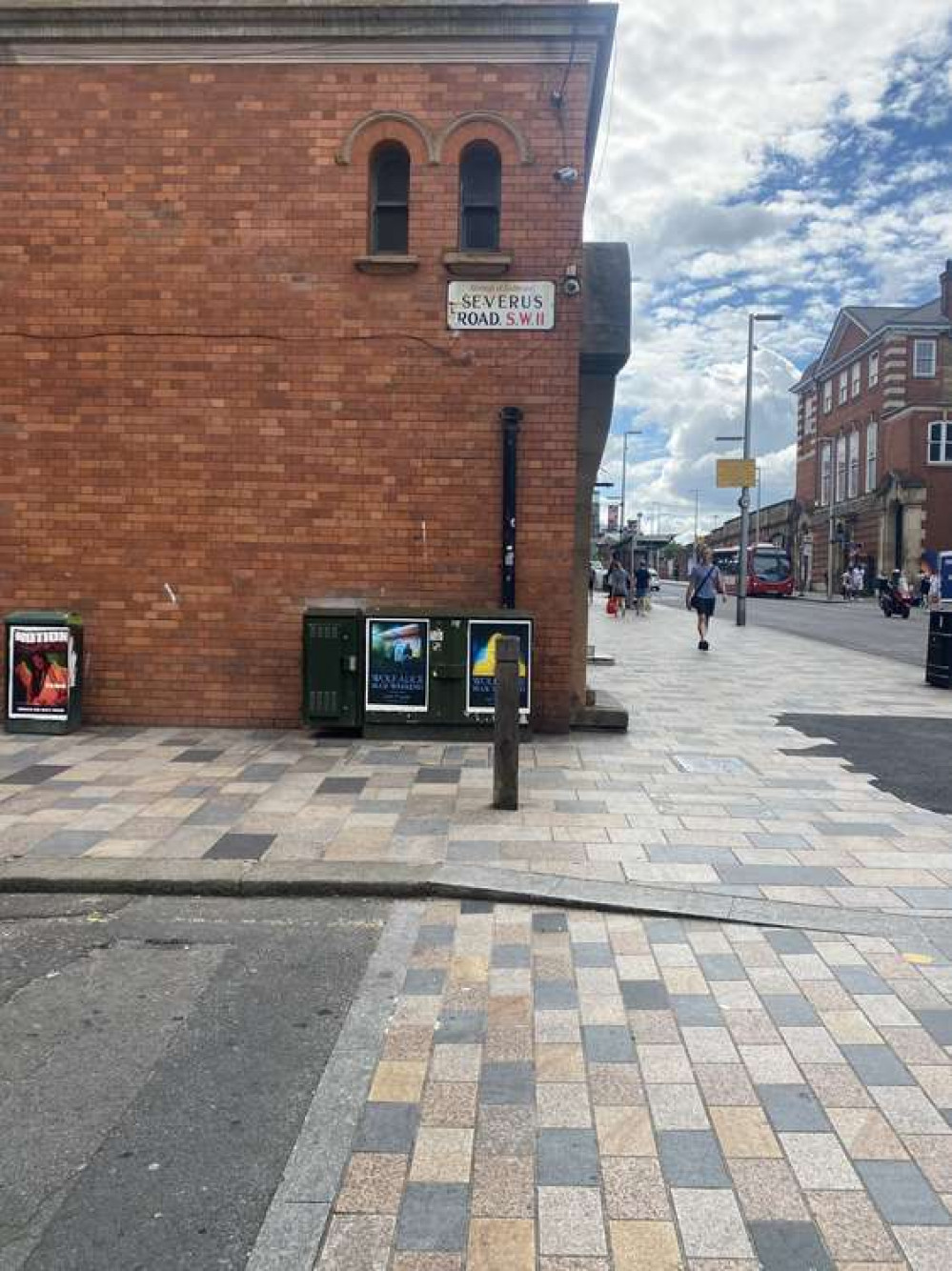 J.K. Rowling realised much later - after publication - that this road was why Snape's first name was 'Severus' (Image: Issy Millett, Nub News)