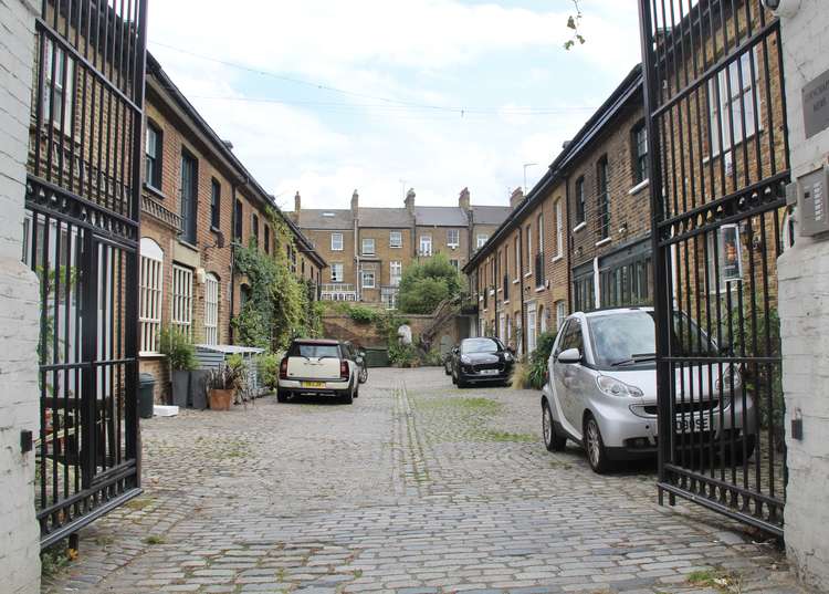 Turnchapel Mews is where Dahl penned The Witches (1983) and Matilda (1988) (Image: Issy Millett, Nub News)