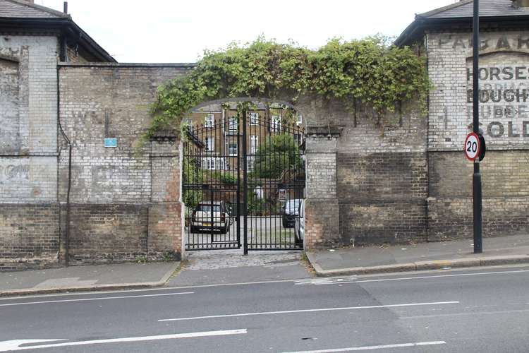 The private, cobbled mews road was described by Dahl as his 'little piece of London' (Image: Issy Millett, Nub News)
