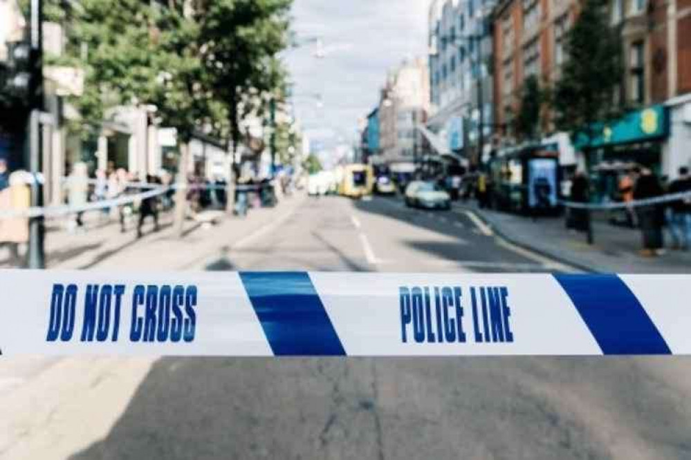 Police and paramedics found two people with gunshot wounds, one of whom was pronounced dead at the scene (Image: Metropolitan Police)