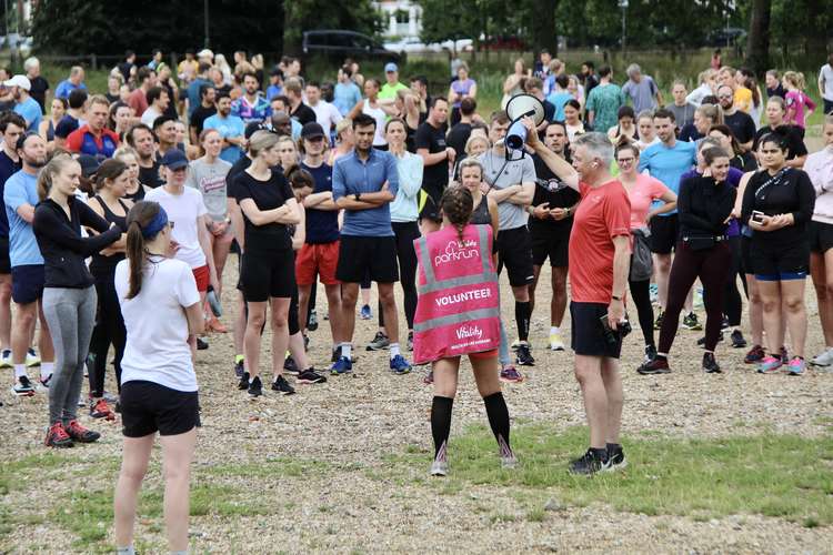 Event organisers have asked runners to please bring items such as tinned foods, long-life milk, instant coffee and pasta sauce (Image: Issy Millett, Nub News)