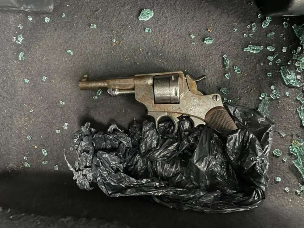 One of the weapons recovered (Image: Metropolitan Police)