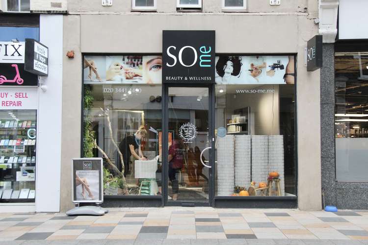 So Me Beauty is a few doors down from the new Thérapie Clinic... (Image: Issy Millett, Nub News)